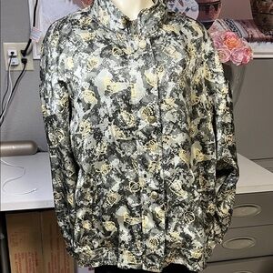 Stylish Camouflage Bomber Jacket